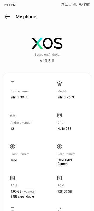 infinix note 11 4/128 6