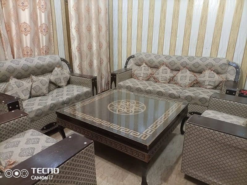 sofa set with 4*4 Table 5