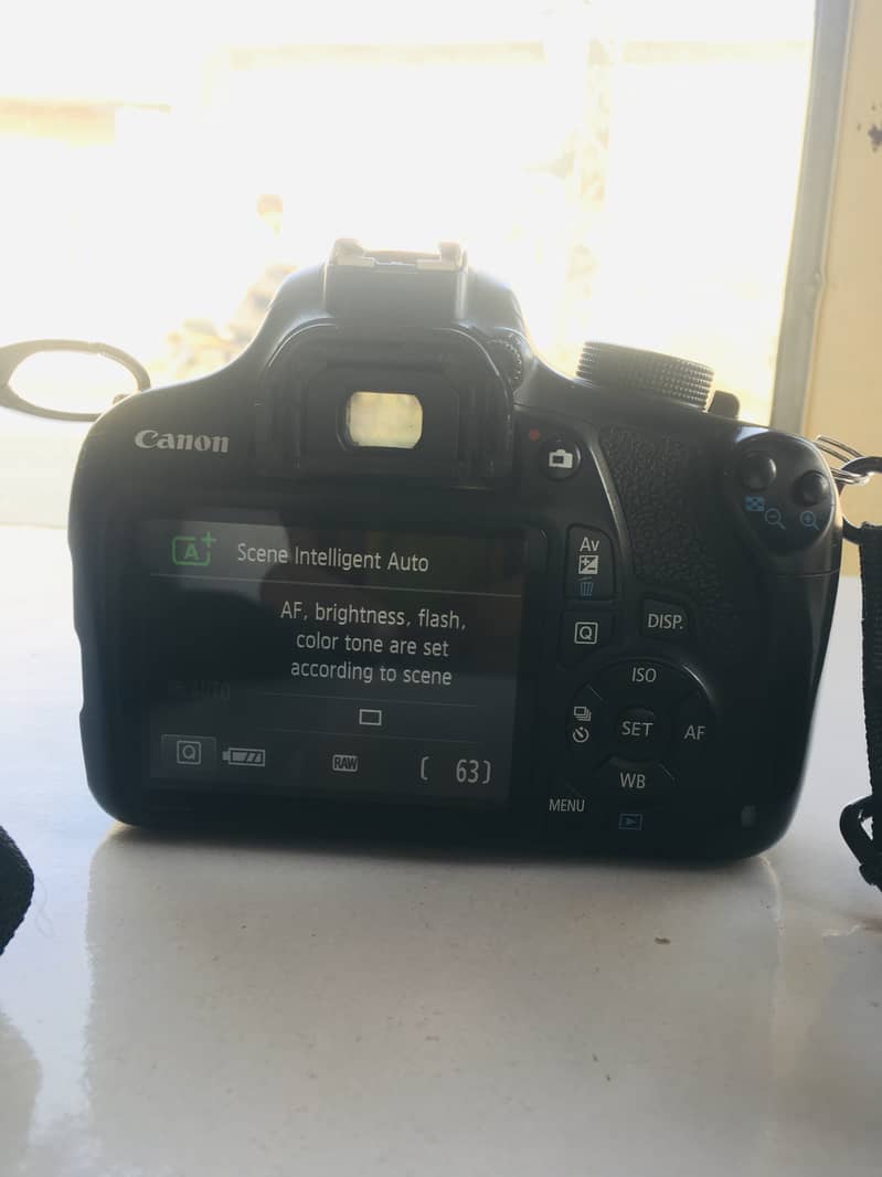 Canon 1200 D camera for sale. 1080 HD resultion 3