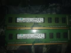 8Gb Ram DDR3 (4+4) 1333mhz Samsung Brand New Condition