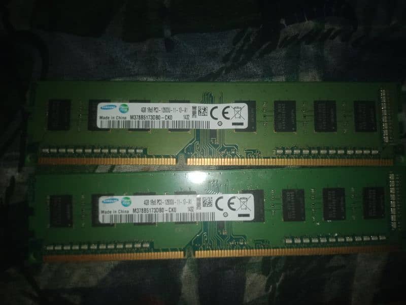 8Gb Ram DDR3 (4+4) 1333mhz Samsung Brand New Condition 0