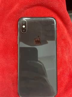 I phone x (64) black PTA Aproved