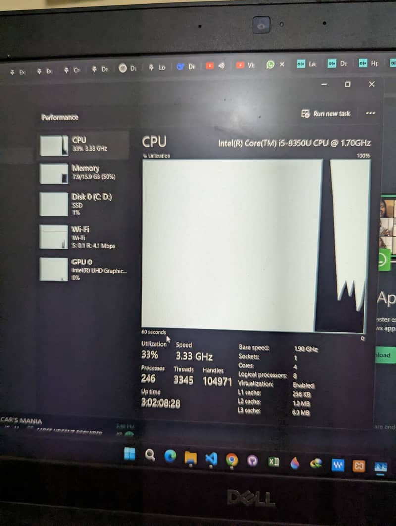 Dell e5470 | Core i5 8th Gen | 16 256 | Fresh Condition | W/ Charger 6