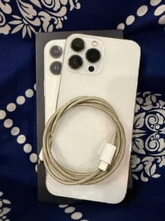 Iphone 13 pro max 128gb FU with original box cable white