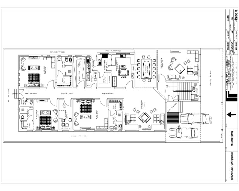 Architect Servicesنقشہ نویس:House Map:Front Elevation 4