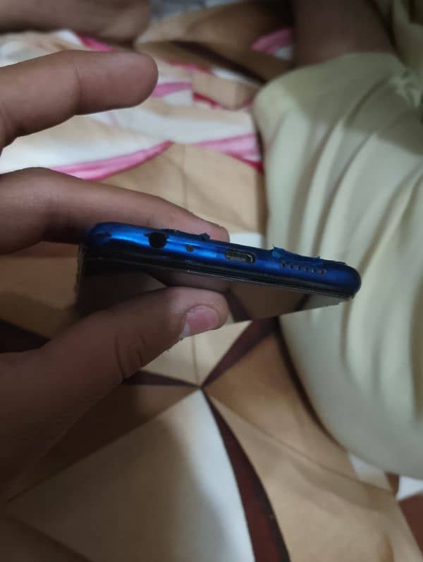 oppo f9 blue navy colour good condition urgent sale 1