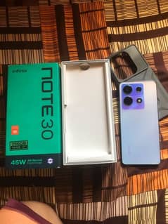 Infinix Note 30 with Box exchange possible with good phone