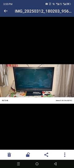 Panasonic LCD original ok condition what's up no 03145367610 contect