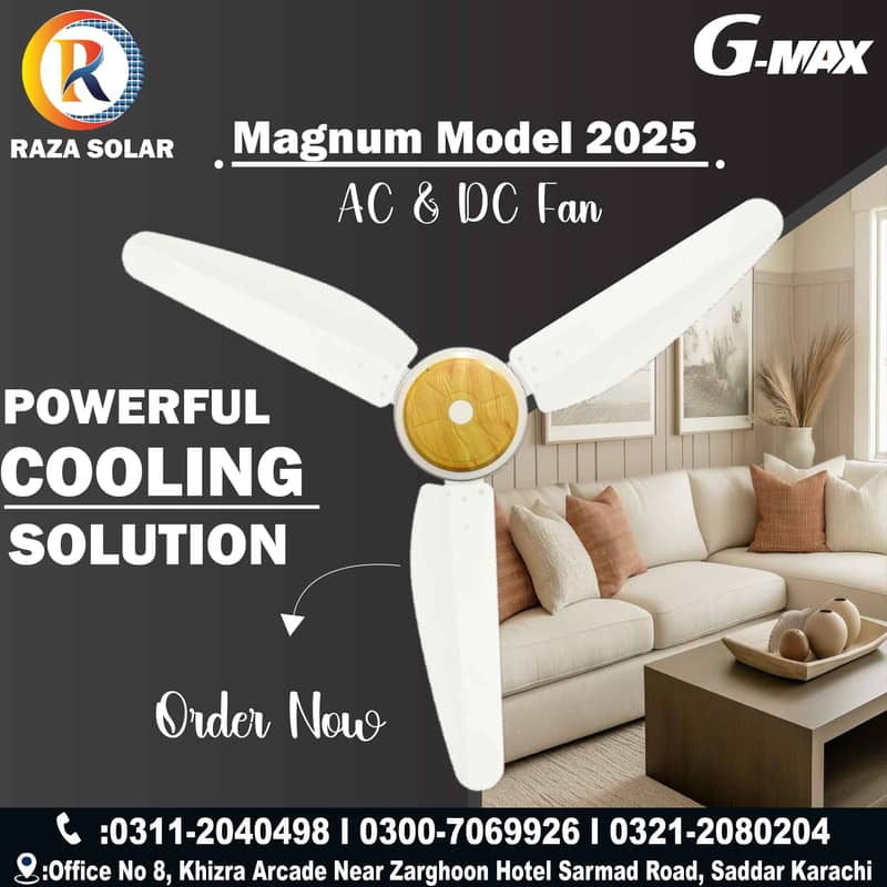 Gmax Fan Magnum Model 2025 0