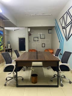 complete Executive table set with chairs