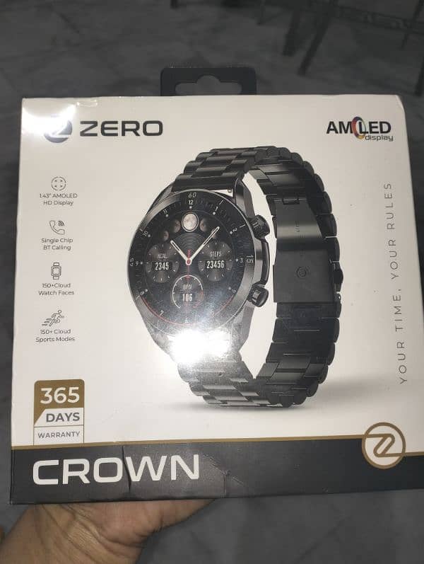 Zero  crown watch  brand new 0