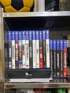 PS4 games available for sale and exchange