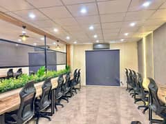 2500 Square Feet Brand New Well Maintained Full Furnished Corporate Office By Designer Reasonable Rent Available Main Boulevard Gulberg 3 Lahore