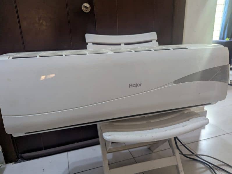 Haier 1.5 ton split ac non inverter 3