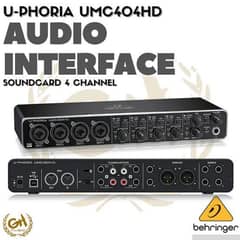 Behringer uphoria umc404 hd  audio interface 10/10 Condition for sale