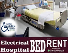 Patient bed for home on Rent - hospital bed on rent / ICU BED ON RENT