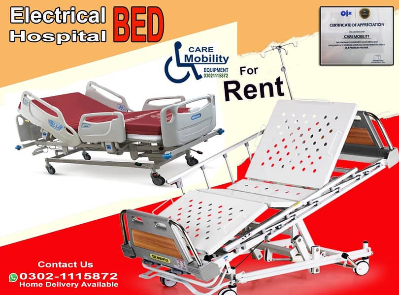 Hospital ICU Beds ON RENT / Rental  high-quality hospital beds 12