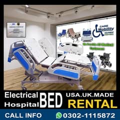 Electric Hospital Patient Bed for Rental  / Patient Bed On Rent