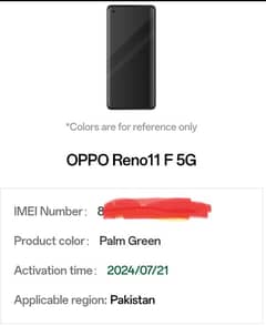 Oppo Reno 11f 5g