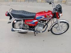 Honda 125 All Punjab numbr