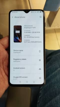 Oneplus 6t 8 / 128 Gb