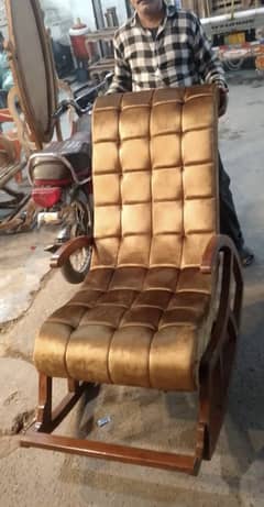 Easy chair/Rocking Chair/Chair/Sofa Solid wod kikar tyar  03o74o15143