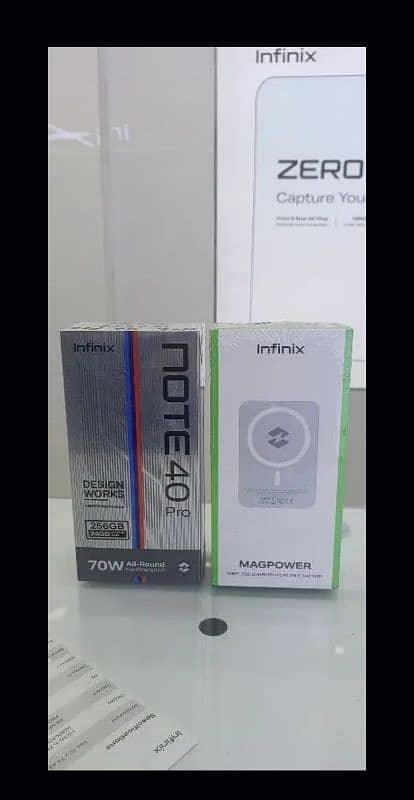 infinix Note 40pro Available Box pack 1