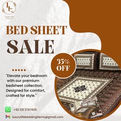 4Pcs | Bed Sheet | Printed Bedsheet | Sheets | Cotton | Luxury | Sales