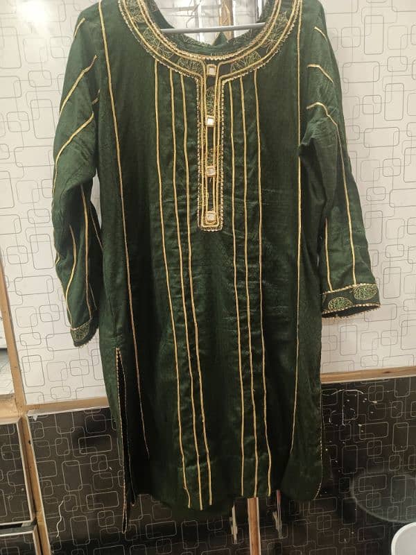 for Eid bilkul new dress 3 p. large to xl size 3