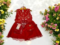 red frock fairy style for aged 3 we 4 yr size 22