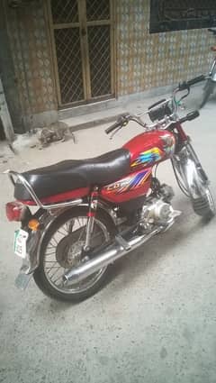 Honda CD 70 2021 red color 03014026258