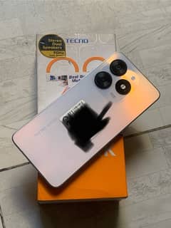 tecno spark 20c 4+4 ram 128 gb rom dual pta approved