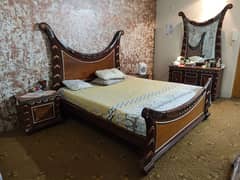 wooden bed / king size bed / bed for sale / Double bed / Furniture