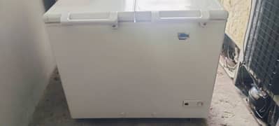 Haier double door d freezer total fresh condition mein for sale