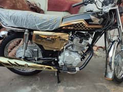 Honda CG 125 Golden Edition Model 2024