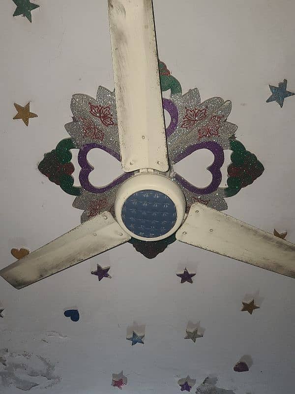 4 ceiling fan Availab hy 10/9 condition 0