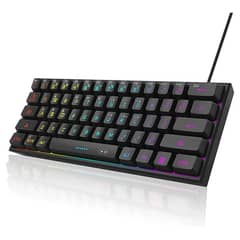 MageGee TS91 Wired Membrane RGB Gaming Keyboard