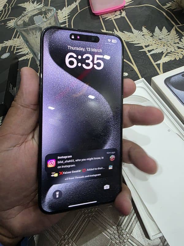 Iphone 15 pro max Complete Box 1