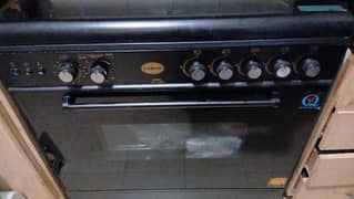 5 burner electric and gas dual cooking range