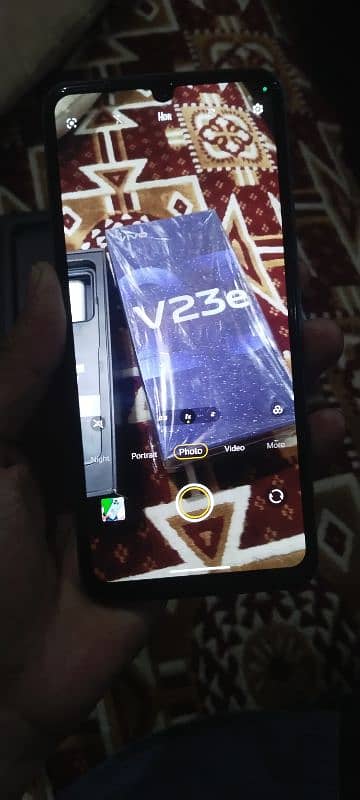 vivo v23e 8+256 with box+charge 8