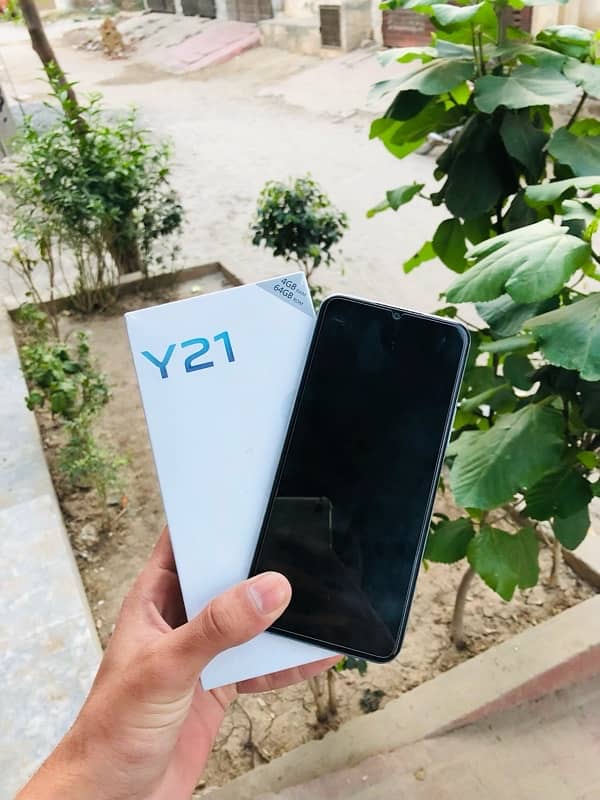 Vivo Y21 4+1/64 dual sim pta approved 03417059154 Call 1