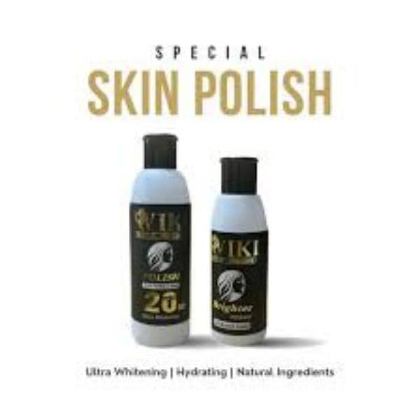 Wiki Special whitening Cream +Skin polish +Urgent Facial 2