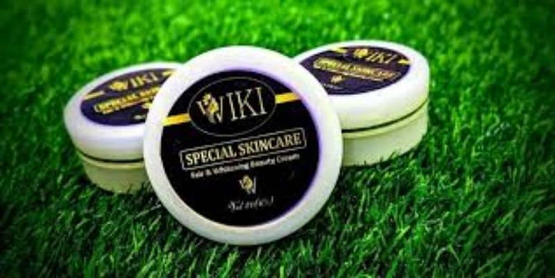 Wiki Special whitening Cream +Skin polish +Urgent Facial 3