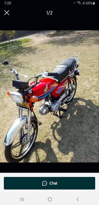 Honda CD70 bilkul Alok 1