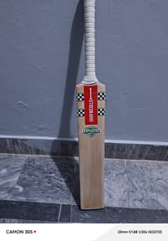 English willow bat grade 1 9 grains full cane handle new condition