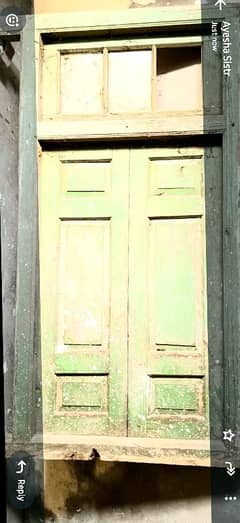 Antique wooden door. . . dayaar wood