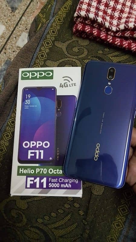 oppo f11 (8/256) gb complete box 1