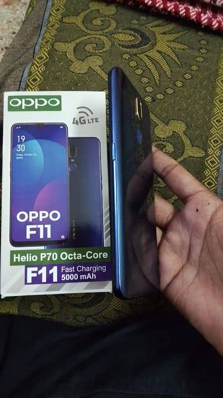 oppo f11 (8/256) gb complete box 4