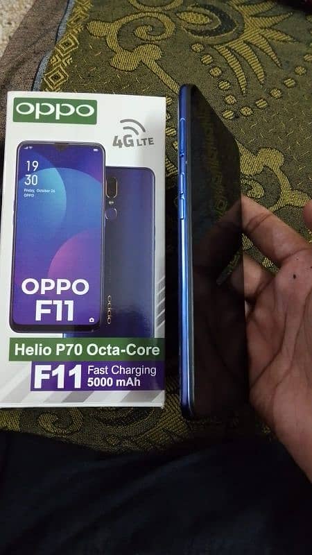 oppo f11 (8/256) gb complete box 5