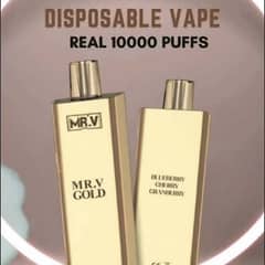 Gold Bar Vape Disposable Mr V